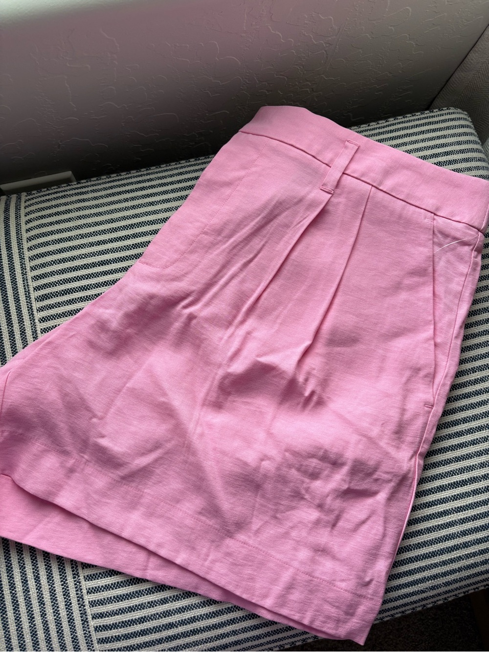 a new day Pink High-Waist Pleated Short